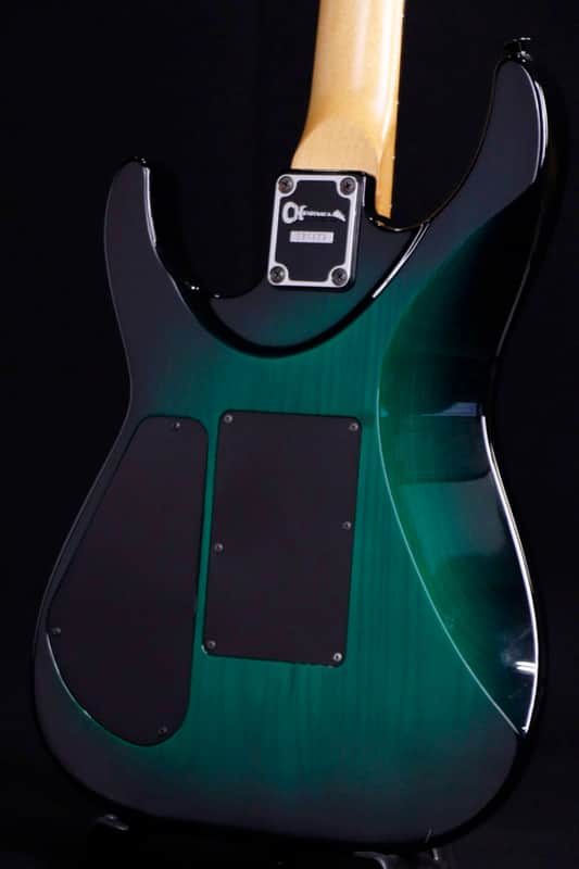 Charvel CDS-75 HSH See Thru Green Burst (S/N:384579) (12/04) | Reverb