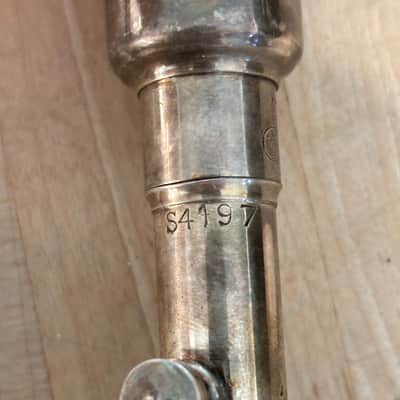 Bettoney Silva-Bet Orchestral pair Clarinets 1925 - Silver Plated image 7