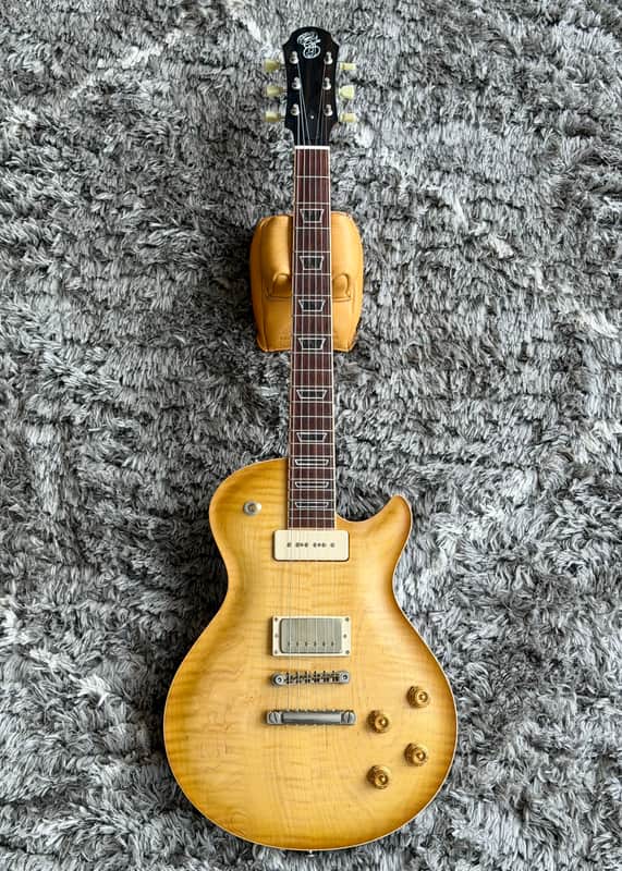 Patrick James Eggle Macon Carved Top 2025 - Gold Burst image 1