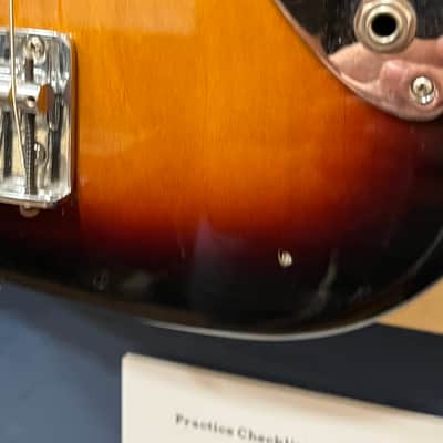 Fender Standard Jazz Bass V with Pau Ferro Fretboard 2016 - Brown Sunburst image 3