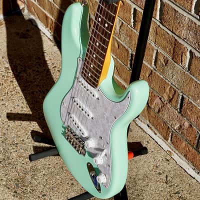 Fender Limited Edition Cory Wong Stratocaster Rosewood Fingerboard Surf Green image 4