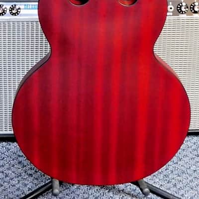 2008 Epiphone Dot Studio Semi-Hollow Electric Guitar w/Case! Worn Cherry Finish! VERY NICE!!! image 6