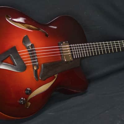 Comins 17" Concert Model Archtop Guitar No. 0266 image 2