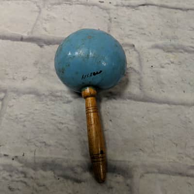 Unknown "Miami Beach" Blue Mexican Maraca Shaker image 5
