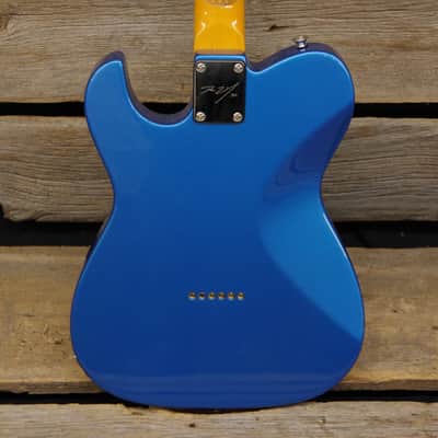 Dean Zelinsky Dellatera with Z-Glide Neck - Gunhill Blue, Used image 6