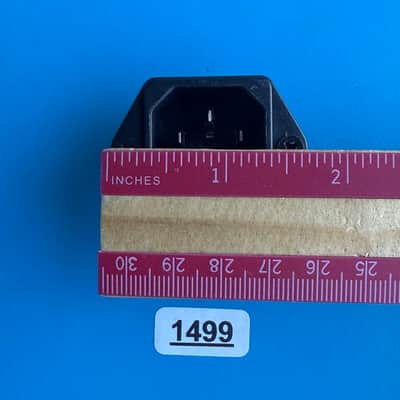 Fender Frontman 15R (PR493) Guitar Amp Part: Power Cord Input Socket w/Fuse image 7