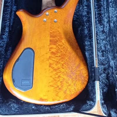 💎 Warwick Fortress One Masterman 1996 limited Piece Maple Birdeyed body, flamed maple neck. Very Very rare!! Made In Germany! image 16