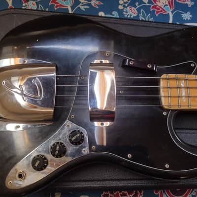 Fender Jazz Bass 1980 Black With Maple Neck USA image 1