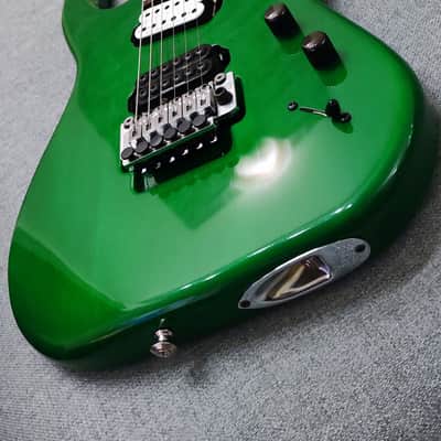 RARE Hamer Diablo USA 90s Transparent Green *MINT* W/OHSC image 2