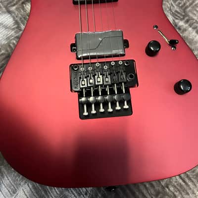 ESP LTD M-1000 2023 - Present - Candy Apple Red Satin image 7