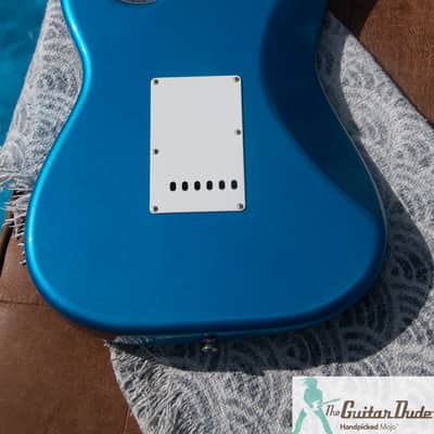2010 Fender ST-57 Stratocaster Reissue MIJ -Limited Edition Lake Placid Blue Finish - Pro Set Up w Perfect Frets/Action/intonation! image 8