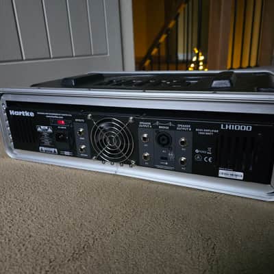 Hartke LH1000 1000-Watt Bass Amp Head 2008 - Present - Black image 2