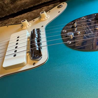 Fender American Professional Jazzmaster with Maple Fretboard 2017 - Mystic Seafoam image 3