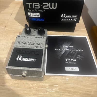 Boss TB-2W Tone Bender Waza Craft 2021 - Present - Silver image 1