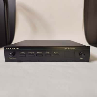 Kurzweil MicroPiano MIDI Sound Module 1990s - Black image 2