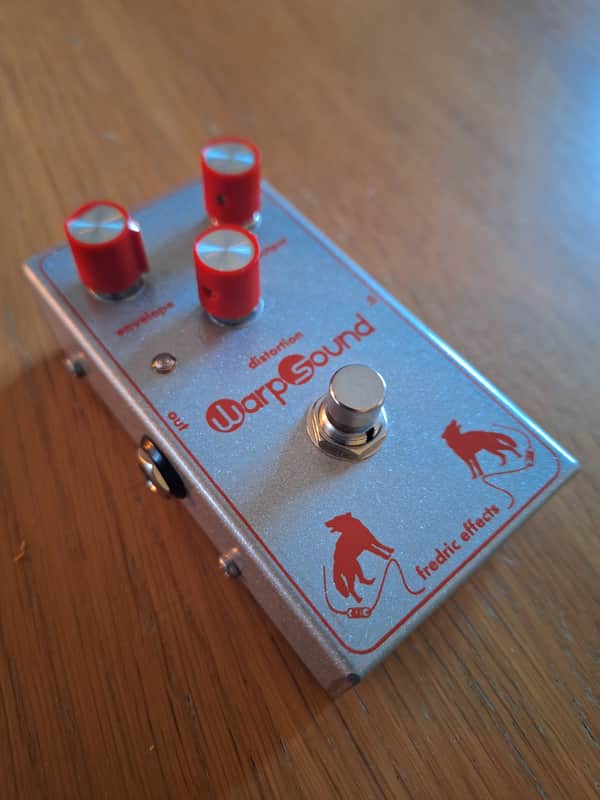 Fredric Effects Warp Sound silver improved Vorg Warp Sound filter distortion image 1