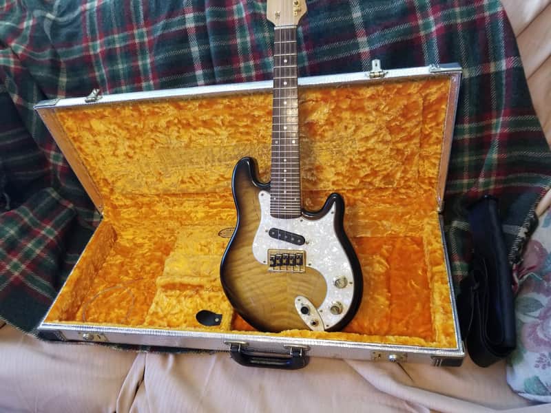 Pentasystem Pentaula 5-string electric mandola  1990s sunburst image 1