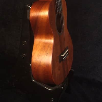 Handmade Solid Curly Hawaiian Koa Soprano Ukulele, HummingBird Vine Inlay, Soft-bag, Bruce Wei UG13-2239 image 5