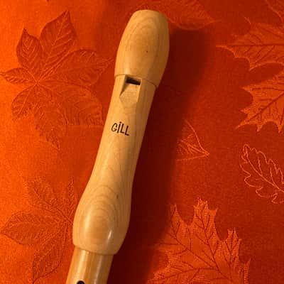 Vintage Gill Alto Recorder - Maple Model A-202 image 6