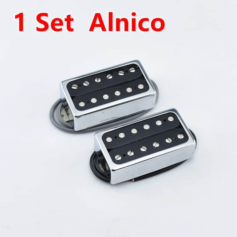 Alnico Electric Guitar Humbucker Pickup Set, Neck and Bridge image 1