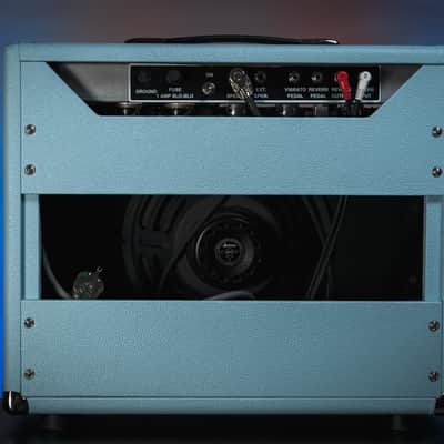 Grind Amplification Trenton Reverb - (TR20) 2024 - Carolina Blue Tolex image 3