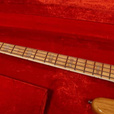 1974 Fender Jazz Bass - Natural - All Original image 15