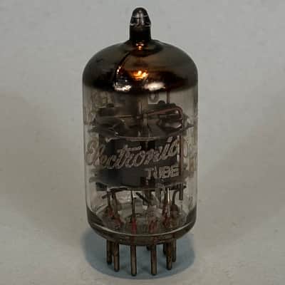 1961 Mullard 6GJ7 ECF801 Vintage 1960s General Electric GE Tube! T418 image 3