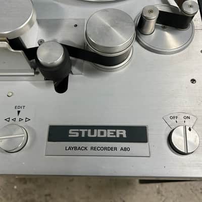 Studer A80 1" video layback Reel to Reel tape deck. SERVICED! image 6