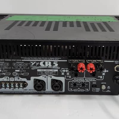 YORKVILLE Power Amp Model CR-5 , 2 x 250 W/BCD, Made in Canada Bild 4