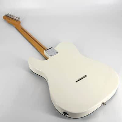 2019 Fender Limited Edition Two-Tone American Thinline Telecaster – Daphne Blue / White image 3