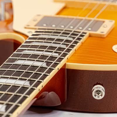 2025 Tokai Love Rock LS-101F MIJ Honey Burst Les Paul with Gigbag image 7