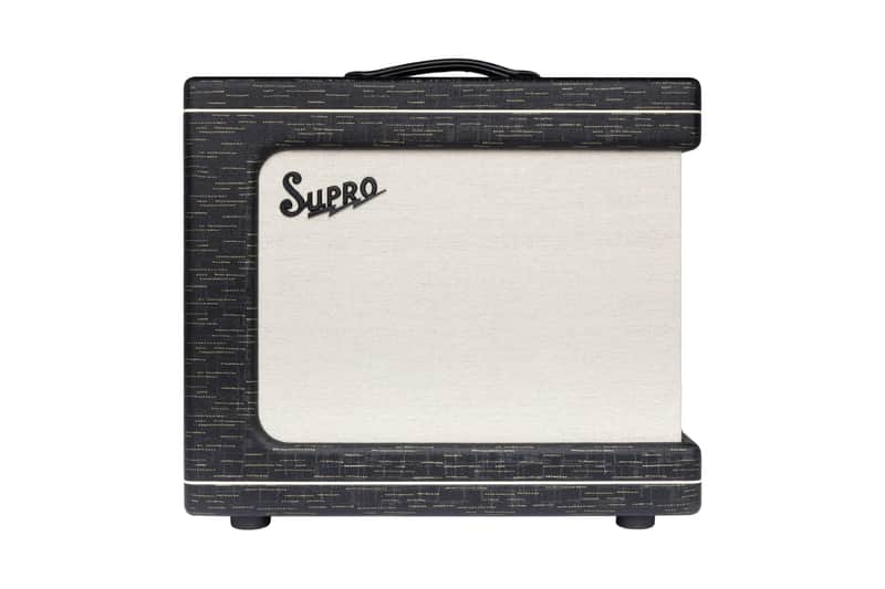 Supro 1620RCBLK Delegate Custom USA 25-Watt 1x12 Combo w/Reverb image 1