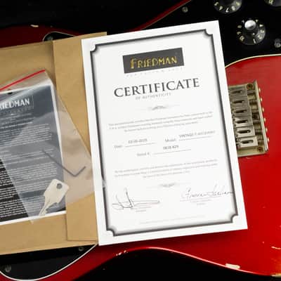 Friedman Vintage T HH 2019 - Candy Apple Red Relic image 22