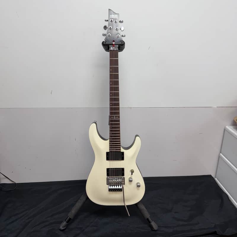Used Schecter Diamond Series C-1 Floyd Rose Platinum Active Electric Guitar image 1