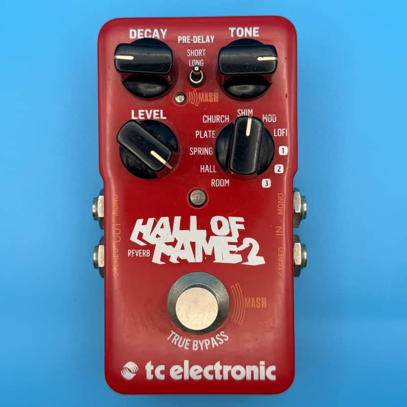 🧲 TC Electronic Hall of Fame 2 Reverb 2017 - Present - Red