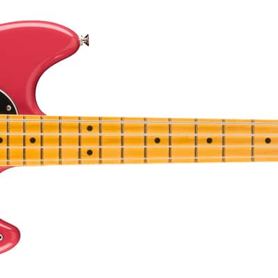 FENDER - American Professional Classic Mustang Bass Maple Fingerboard Faded Dakota Red - 0198652375 image 1