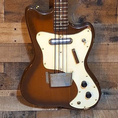 1964 Silvertone 1442 Bass - Tobacco Burst - image 6