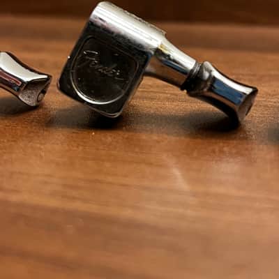 Schaller Deluxe Tuners for Telecaster Deluxe / “The Strat” 1970s 1980s - Chrome image 9