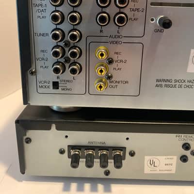 Onkyo Integrated Stereo Amplifier A-RV400 W/Onkyo T-401 Tuner - Tested image 6