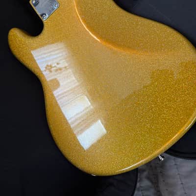 MINT Duesenberg Alliance Chris Chaney Bass Gold Sparkle PRISTINE image 12