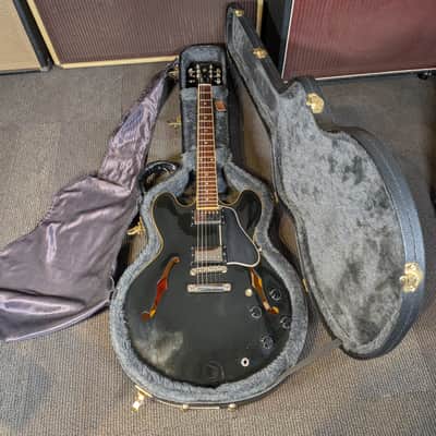 Gibson ES-335 "Dot" Semi-Hollow Electric Guitar w/Case - Ebony (2006) image 7