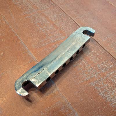 Unbranded Stop Bar Tailpiece With Stud Inserts And Adjusters Vintage Early 1970s Chrome image 10
