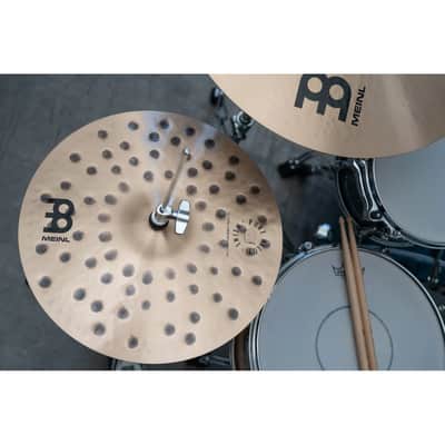 Meinl Pure Alloy Extra Hammered Hi Hat Cymbals 14" image 11