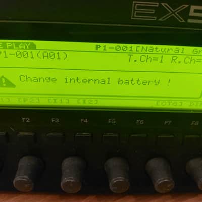 Yamaha EX5R Realtime Control Synthesizer 1998 - Blue image 2