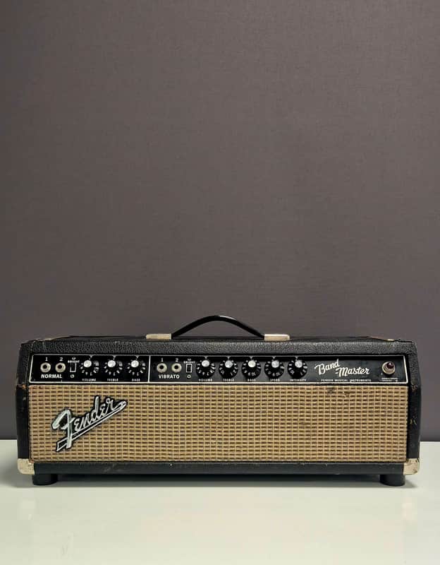 1966 Fender Bandmaster 40-Watt Head *FULLY RESTORED VINTAGE BLACKFACE AMP* image 1