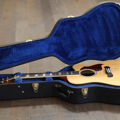 Unplayed! 2010 Gibson Songwriter Deluxe Studio Signed by Rascall Flatts Acoustic Guitar Antique Natural + OHSC image 22