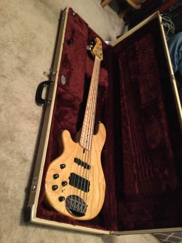 Lakland S 55 L-MN Natural left hand bass image 1