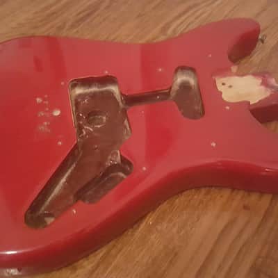 Fender Lead Body 1980 Cherry Red image 3