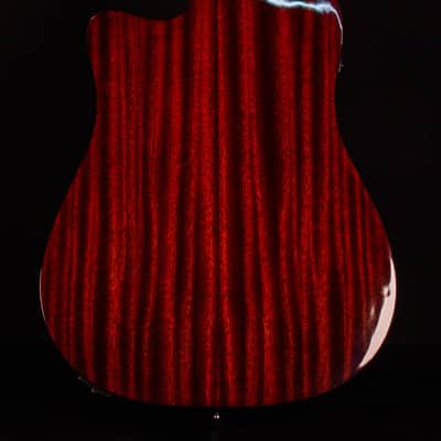 Fender CD-140SCE, Walnut FB, All-Mahogany with Case image 3