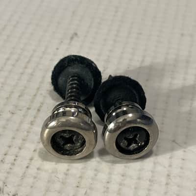 2000's Korean Ibanez RG & S Series Cosmo Black Strap Buttons image 1